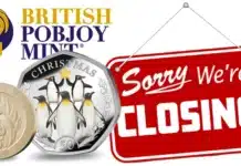 The Pobjoy Mint will close at the end of 2023.