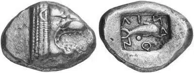 Silver Stater of Rhodes, 460 BCE