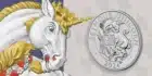 Seymour Unicorn coin. Image: Royal Mint.