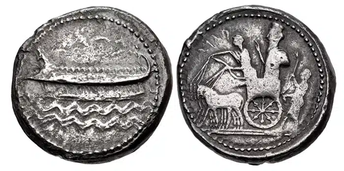 Silver Dishekel of Mazaios. Circa 353-333 BCE. Image: CNG.