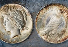 1921 Peace Dollar. Image: Stack's Bowers / CoinWeek.