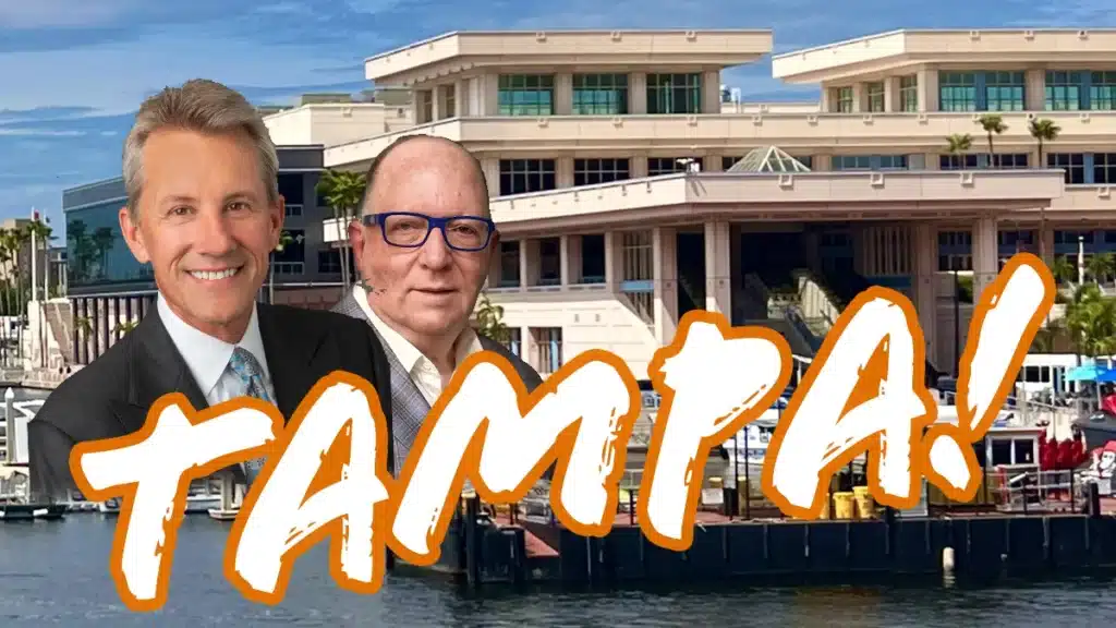 Rick Amos and Larry Shepherd Announce new Tampa Coin Show.