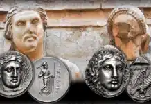 The coins of Halikarnassos.