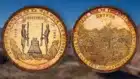 An 1876 Nevada So-Called Dollar struck for the 1876 U.S. World’s Fair in Philadelphia. Courtesy of PCGS TrueView.