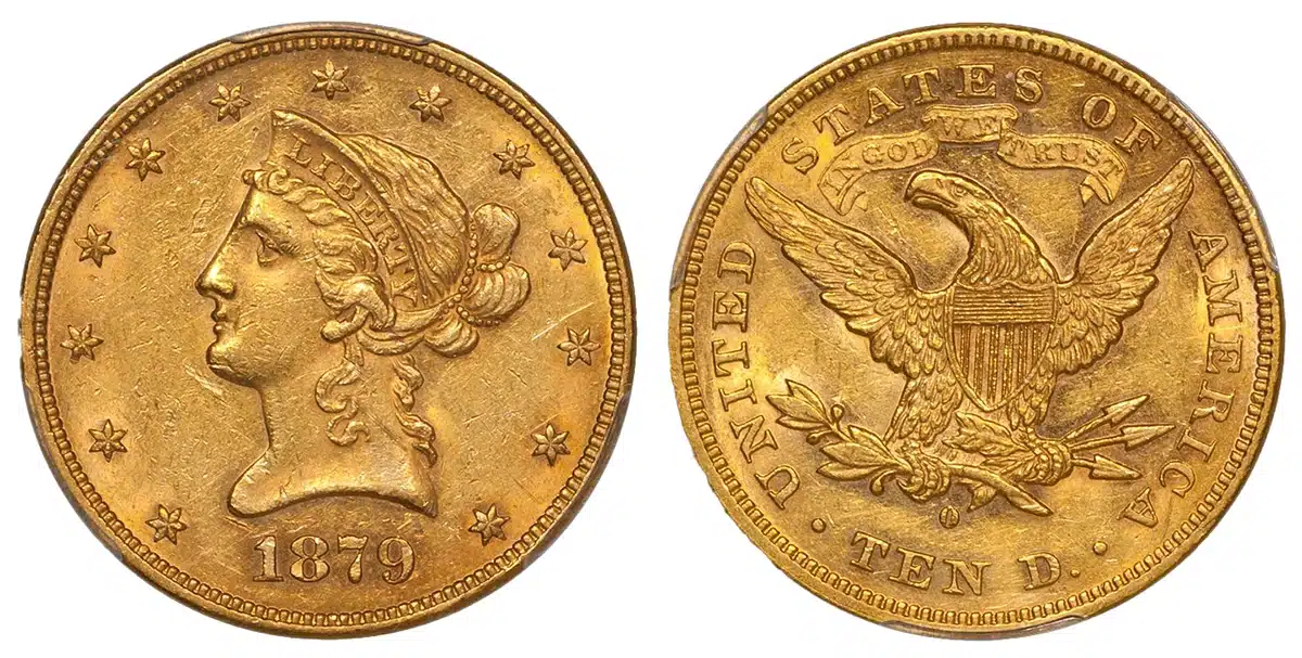 1879-O Liberty Head Eagle. Image: Douglas Winter Numismatics.