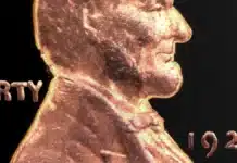 Artistic interpretation of a 1922 Lincoln Cent. Image: CoinWeek.