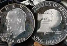 1976-S No S Eisenhower Dollar. Image: PCGS / Abobe Stock / CoinWeek.