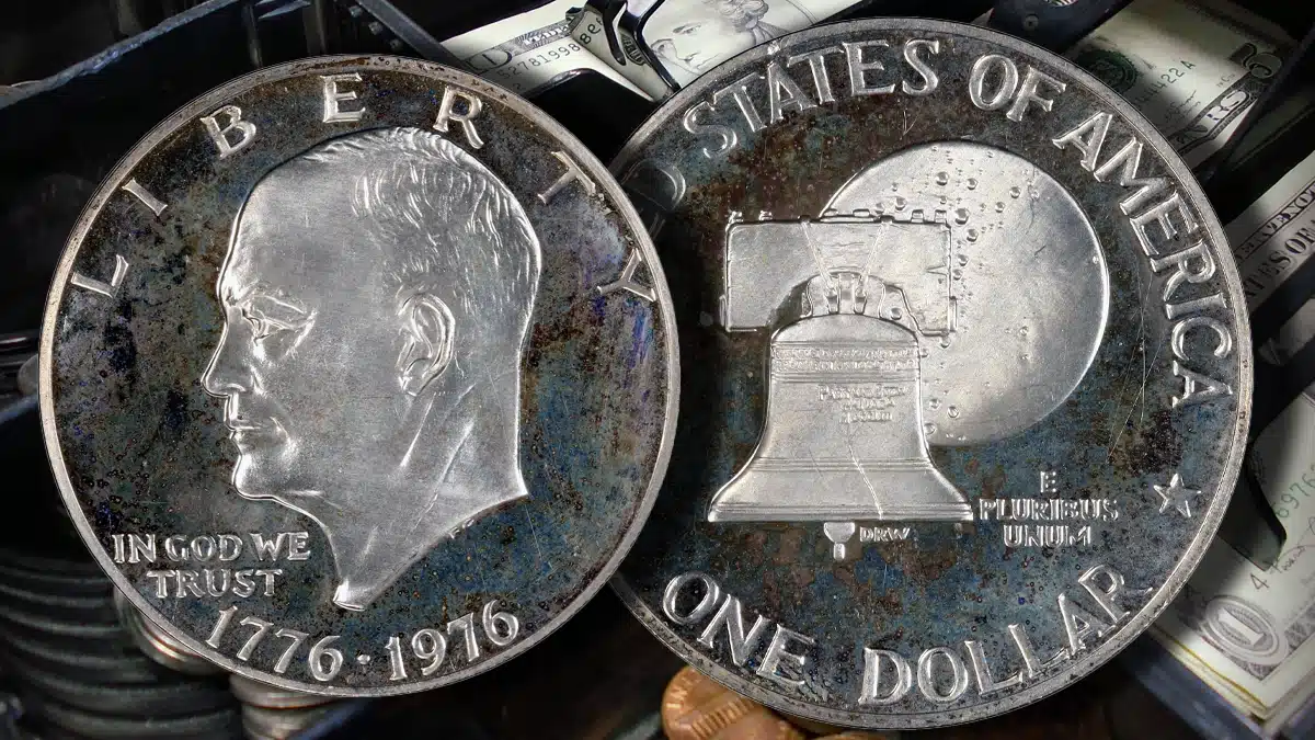 1976-S No S Eisenhower Dollar. Image: PCGS / Abobe Stock / CoinWeek.