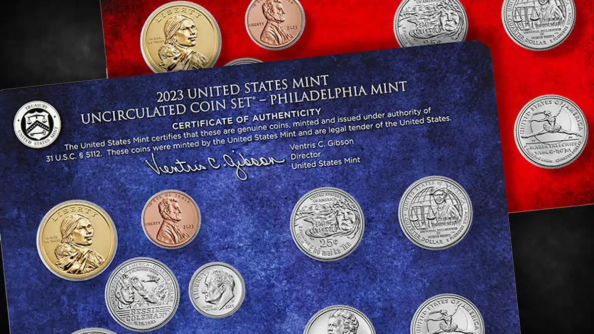 U.S. Mint 2023 Uncirculated Coin Set on Sale December 5