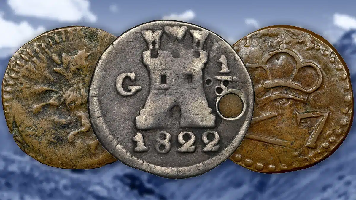 Highlights from the Ortiz Collection of Spanish quarter Real coins. Image: CoinWeek / Stack's Bowers.