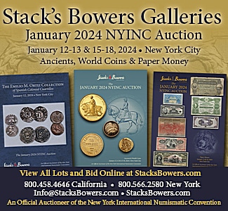 Stack's Bowers Galleries Announces New Professional Numismatist Program