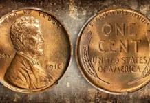 1916 Lincoln Cent. Image: Stack's Bowers / CoinWeek.