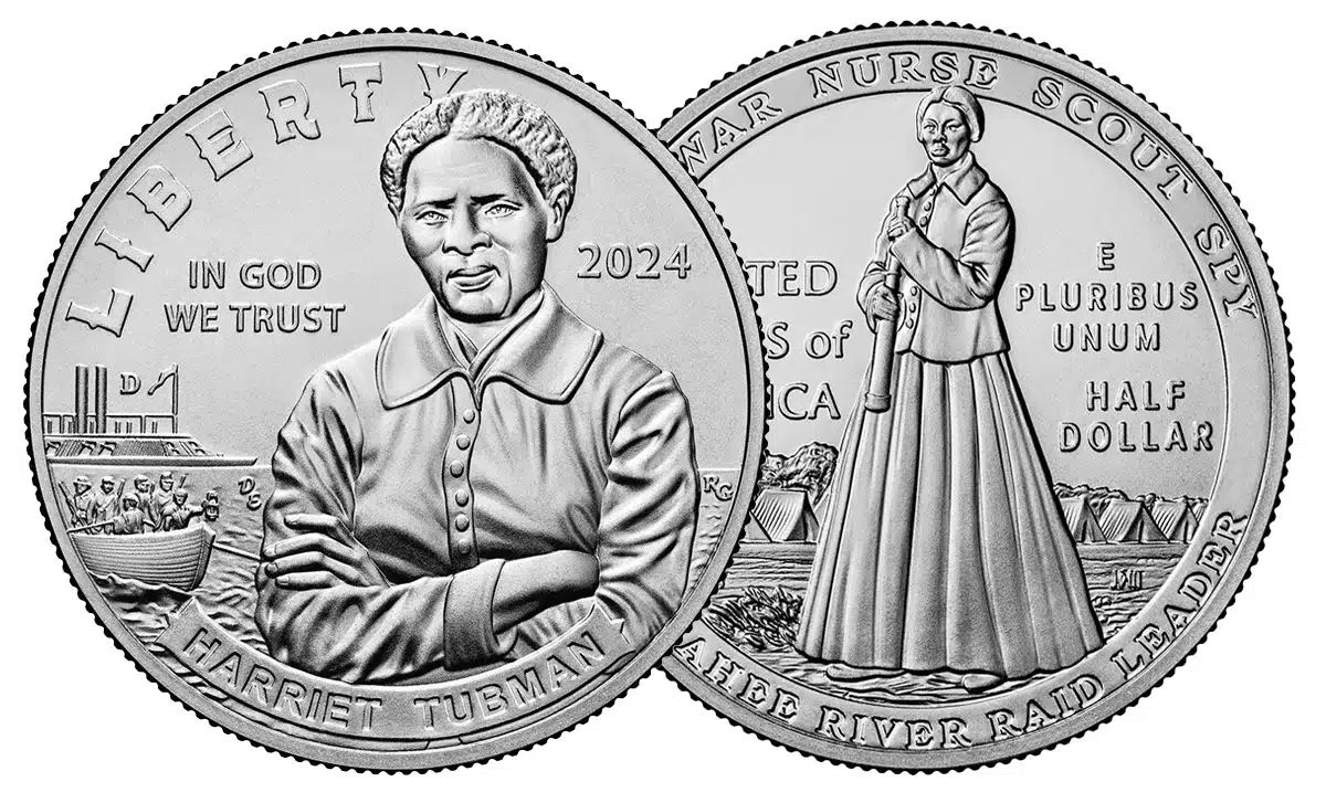 2024 Harriet Tubman half dollar.