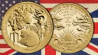 This is an image of the 2024 Liberty & Britannia gold coin.