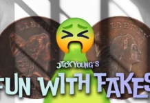 Jack Young Fun with Fakes 1795-1796 Cent