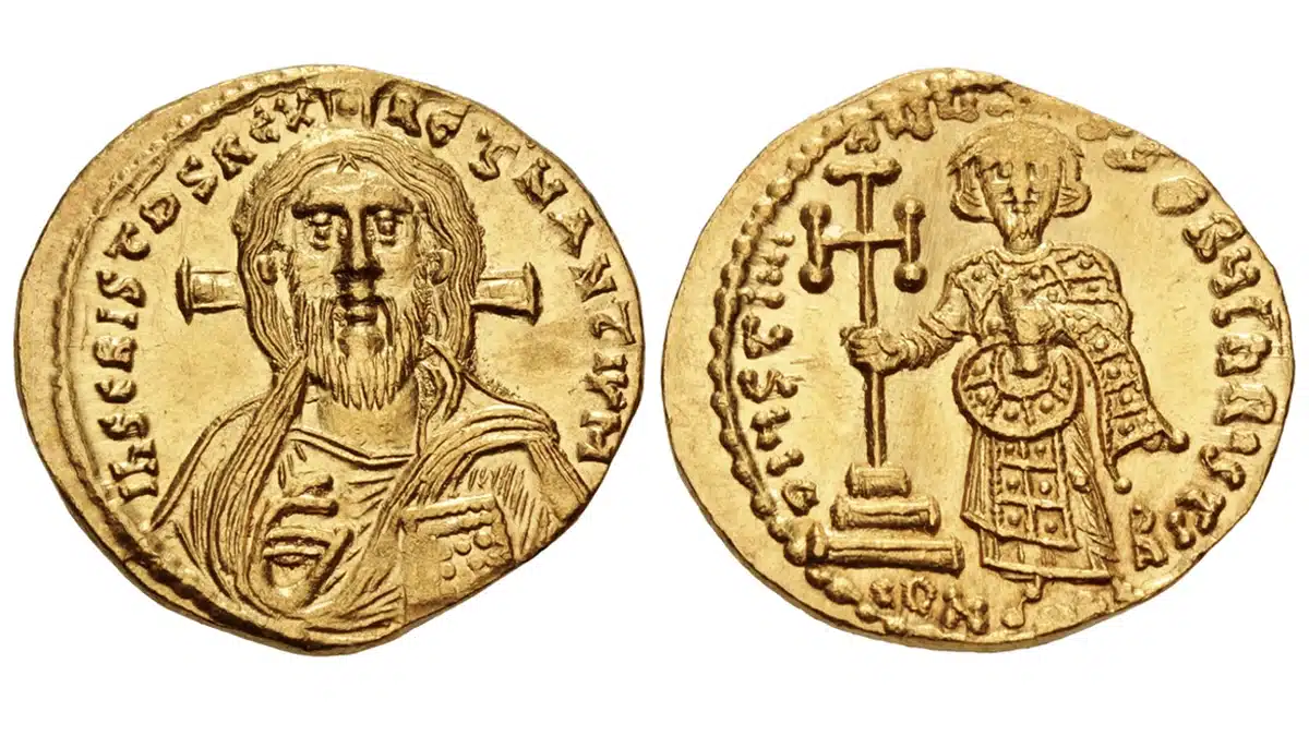 Justinian II, first reign, 685-695. Gold Solidus, 4.49g. Constantinople, 692-695. CNG. Auction 123. 23 May 2023. Lot: 738. Realized: $5,000.