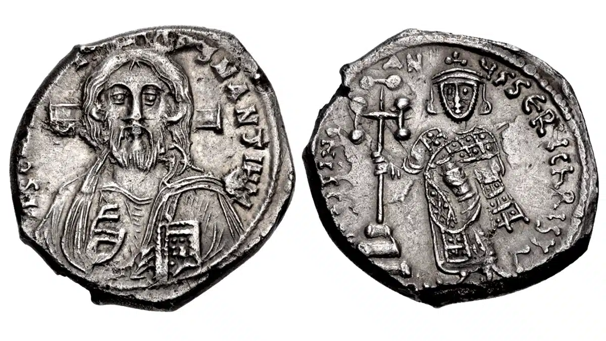 Justinian II, first reign, 685-695. Silver Hexagram, 6.55g. Constantinople, 692-695. CNG. Triton XXIII. 14 January 2020. Lot: 925. Realized: $22,500.