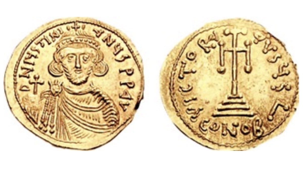Justinian II, first reign, 685-695. Solidus, 4.44g. Naples?. CNG. Triton VIII. 11 January 2005. Lot: 1393. Realized: $4,250.