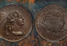 1794 Liberty Cap Cent, Sheldon-22. Image: Stack's Bowers.
