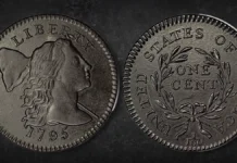 1795 Liberty Cap Cent, Sheldon-73. Image: Heritage Auctions (visit www.ha.com).