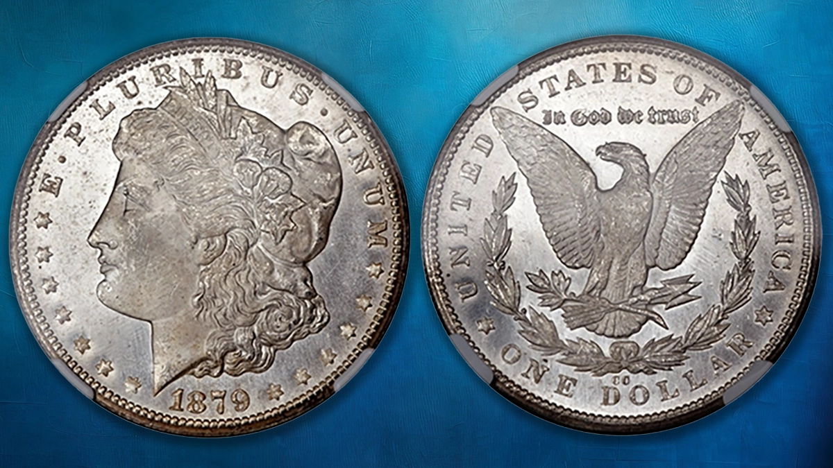 1879-CC Morgan dollar graded NGC MS-66. Image: Heritage Auctions (visit www.ha.com).