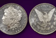 1886-O Morgan Dollar in PCGS MS67DMPL. Image: Stack's Bowers.