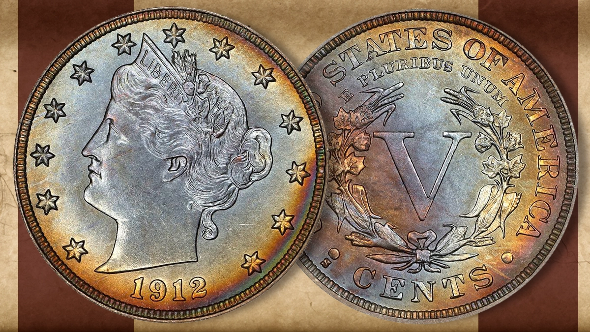 1912-S Liberty Head Nickel. Image: Stack's Bowers / CoinWeek.