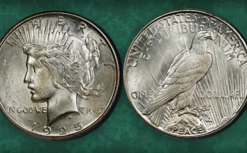 1925-S Peace Dollar. Image: Stack's Bowers.