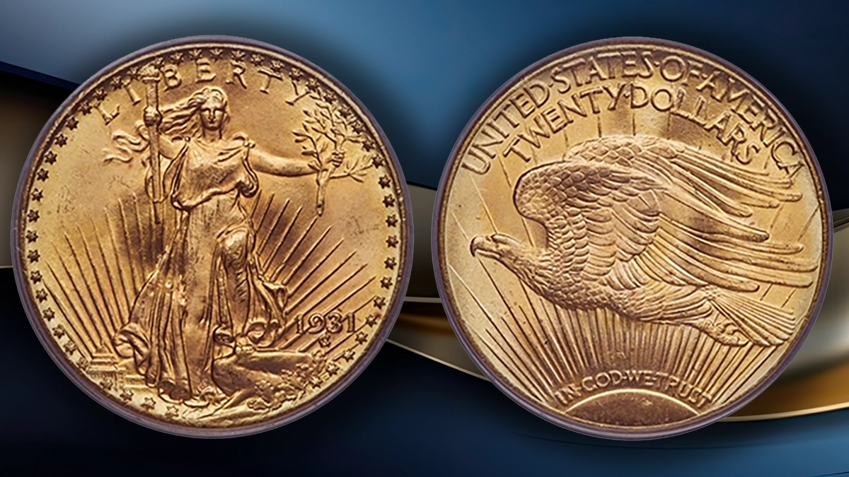 1931 Saint-Gaudens Double Eagle. Image Heritage Auctions (visit www.ha.com).