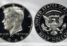 1968-S Kennedy Half Dollar. Image: Stack's Bowers.
