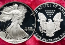 1987-S American Silver Eagle Proof. Image: CoinWeek.