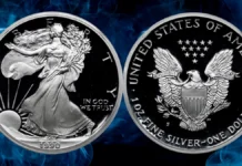 1990-S Proof American Silver Eagle. Image: Stack's Bowers / CoinWeek.
