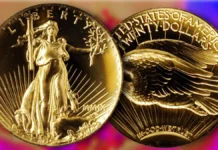 2009 Ultra High Relief $20 Gold Coin.