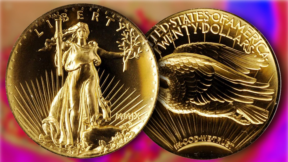 2009 Ultra High Relief $20 Gold Coin.