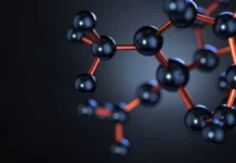 Illustration of a chemical compound. Image: Adobe Stock.
