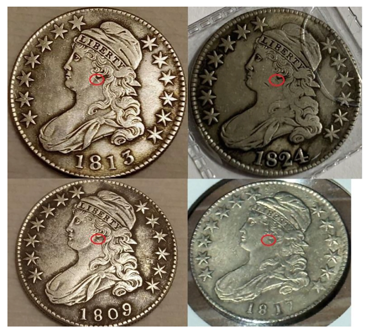 Additional different dated examples previously for sale on eBay.