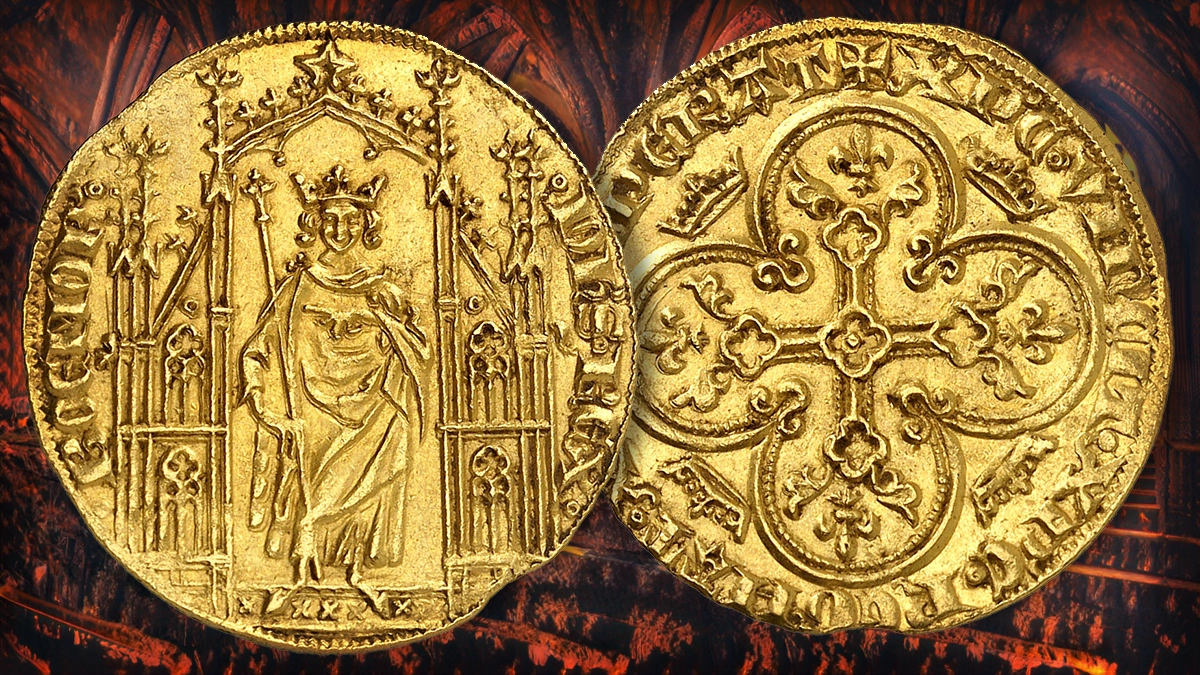01 – No. 686. Czechia / Bohemia-Moravia. John of Luxembourg, 1310-1346. Royal d’or n.d. (1337), minted for the County of Luxembourg. The only specimen on the market. Extremely fine. Estimate: 75,000 euros. Hammer price: 150,000 euros.