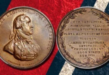 This bronze example of the Henry Lee medal was sold by Stack's Bowers on November 21, 2021 for $16,800. Image: Stack's Bowers.