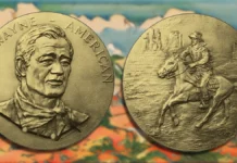 John Wayne Congressional Gold Medal (1980)