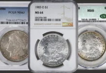 The MS64 grade was introduced to bring more arbitrage to MS63 coins.