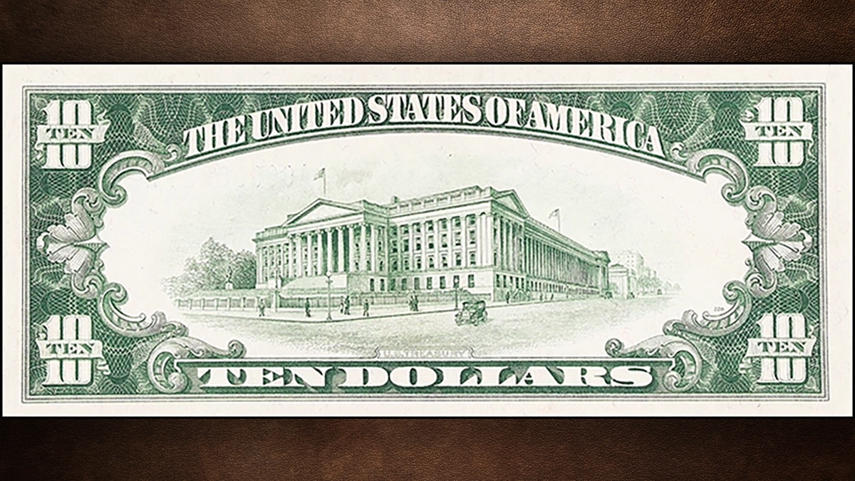 Series of 1933 $10 Silver Certificate. PCGS Banknote 67PPQ. Image: CoinWeek.