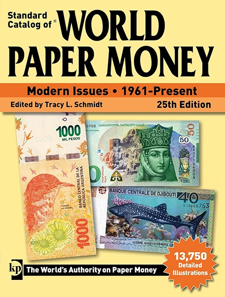 Standard Catalogue of World Paper Money, 25th Edition.