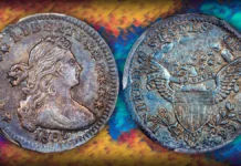 1802 Draped Bust Half Dime. Image: Stack's Bowers / CoinWeek.