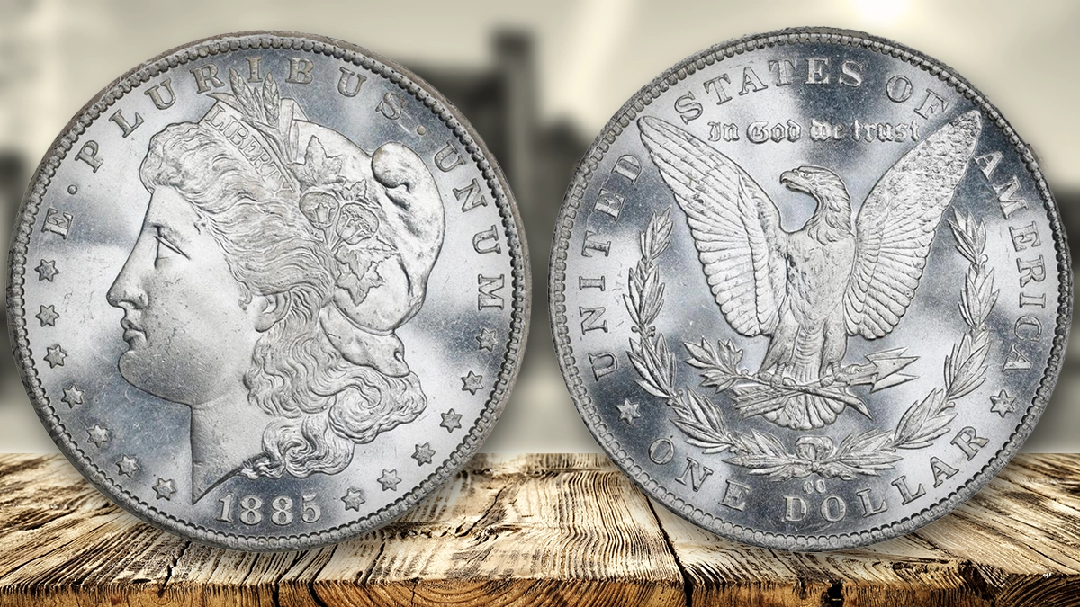 1885-CC Morgan Dollar. Image: Stack's Bowers / CoinWeek.