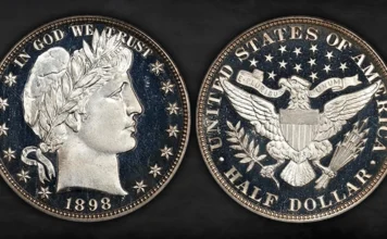1898 Proof Barber Half Dollar. Image: Stack's Bowers / CoinWeek.