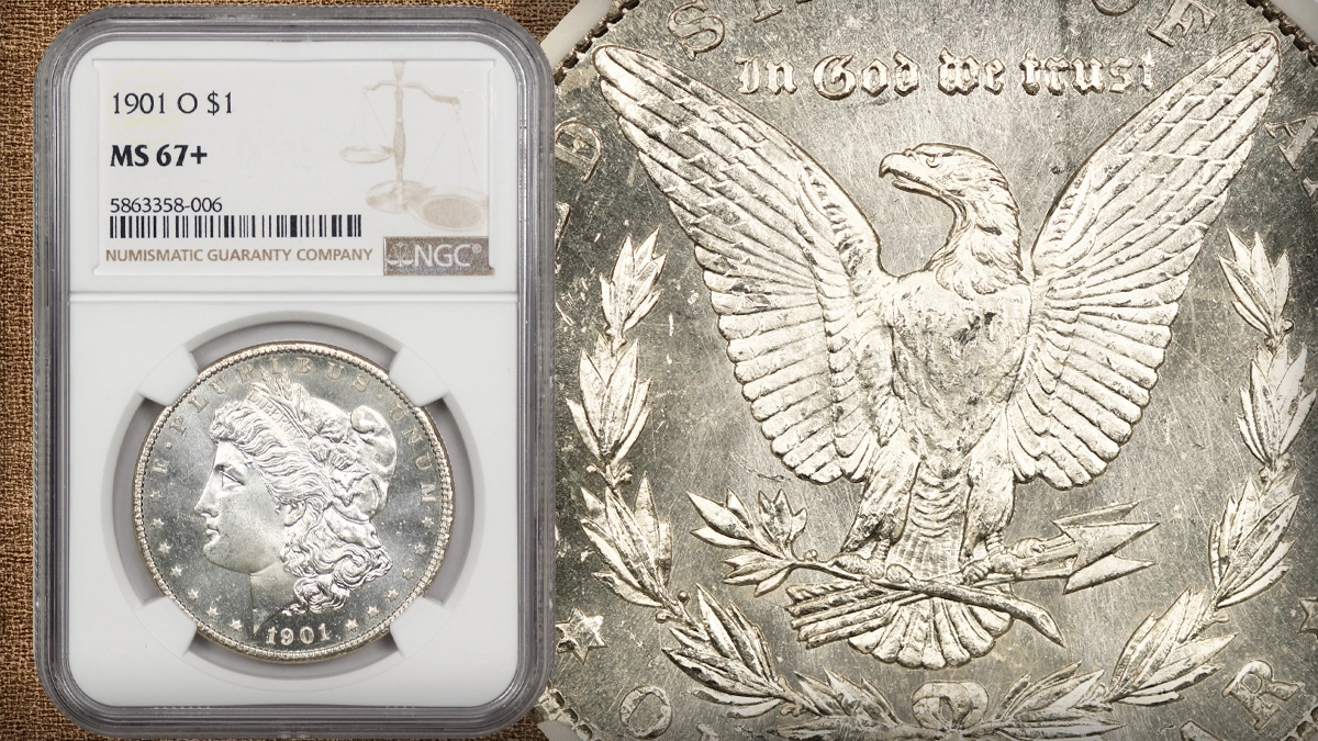 1901-O Morgan Dollar. Image: David Lawrence Rare Coins.