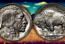 1915-S Buffalo Nickel. Image: Stack's Bowers / CoinWeek.
