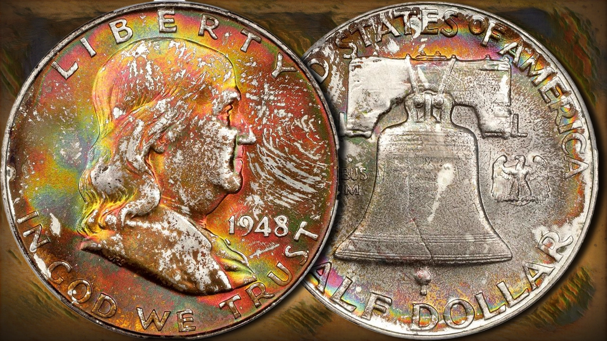 1948 Franklin Half Dollar. Image: Stack's Bowers / CoinWeek.