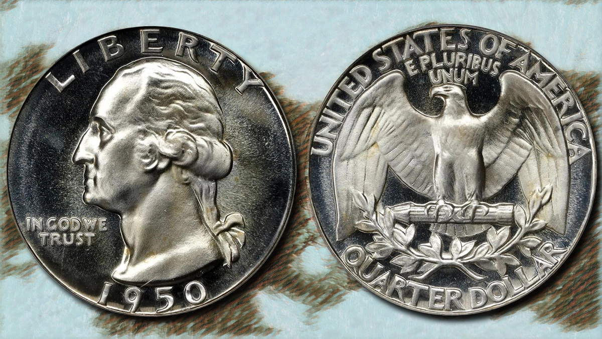 1950 Washington Quarter Proof. Image: Stack's Bowers / CoinWeek.