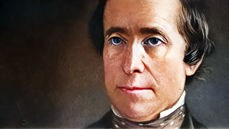 Charles G. Atherton. Image: 19th-century daguerreotype colorized by CoinWeek.